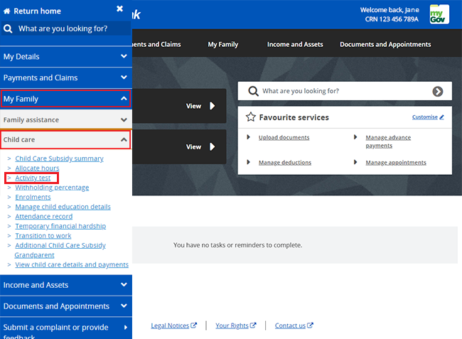 centrelink-online-account-help-update-your-activity-test-for-child