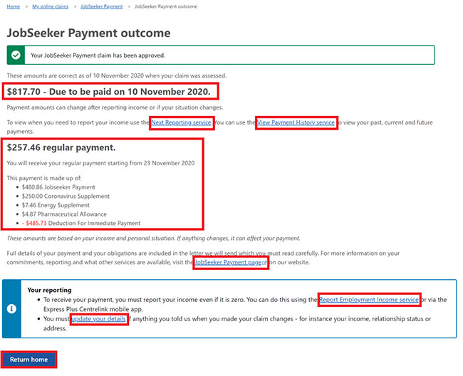 Centrelink online account help Claim a payment online Services Australia