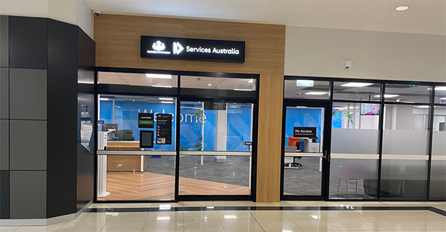 Photo of Gladstone Service Centre - Front door