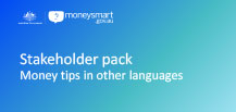 Money tips in other languages