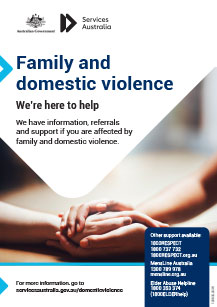 We’re here to help - We have information, referrals and support if you are affected by family and domestic violence - A4
