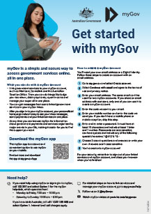 Get started with MyGov