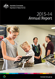 Cover image from the 2013-14 DHS annual report